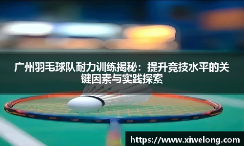 广州羽毛球队耐力训练揭秘：提升竞技水平的关键因素与实践探索